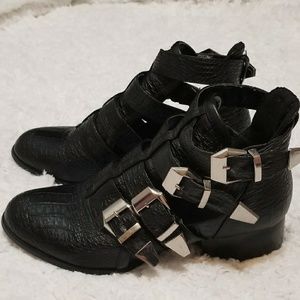Misguided Buckle Boots